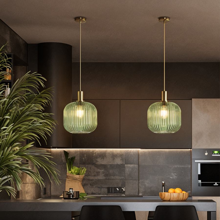Litta - Vintage Elegant Ceiling Light with Gold Accents
