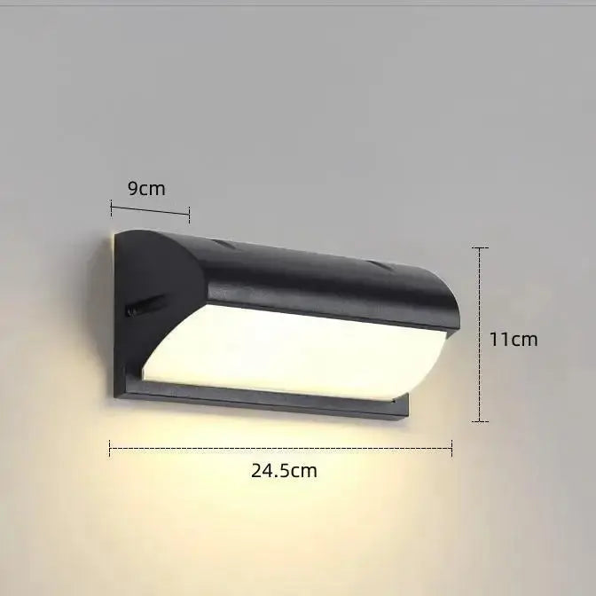 Linea - Outdoor Waterproof LED Wall Light with Motion Sensor