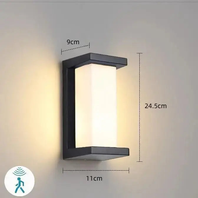 Linea - Outdoor Waterproof LED Wall Light with Motion Sensor