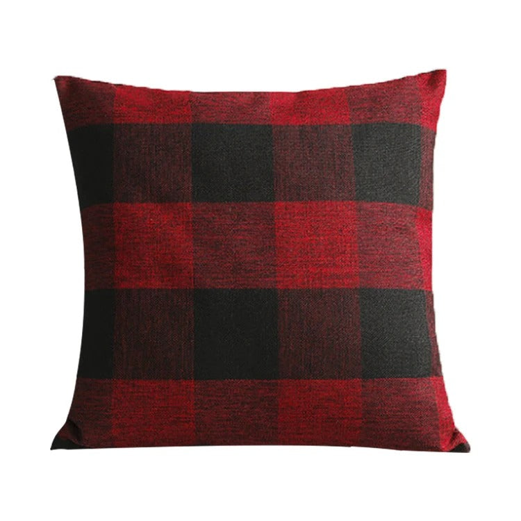 Harmonie Home - Timeless Buffalo Plaid Cushion Cover for Every Interior