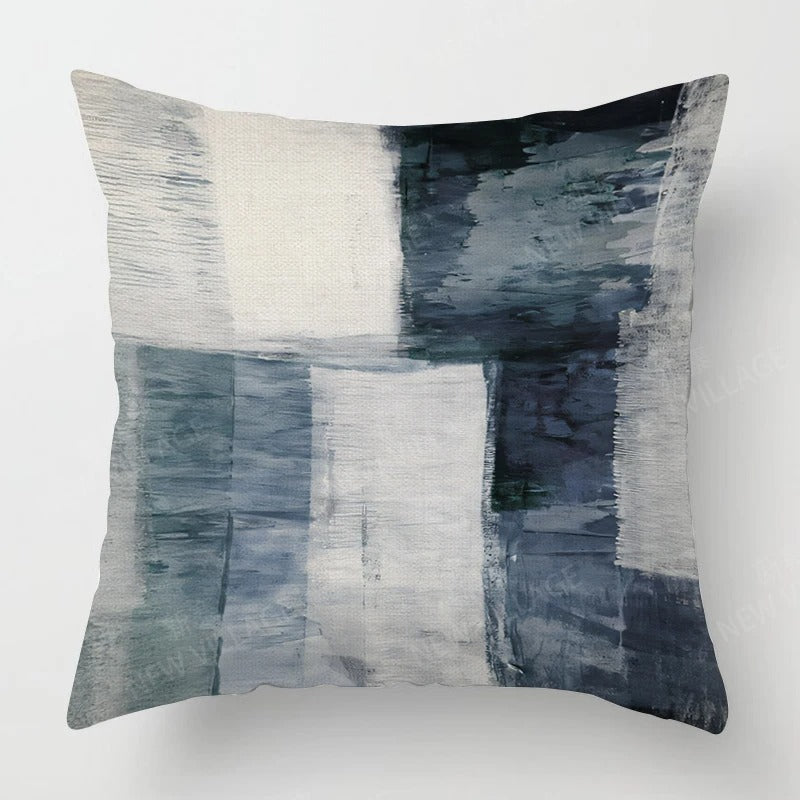 Tricolor Cushion Cover - Linen for a Modern Interior