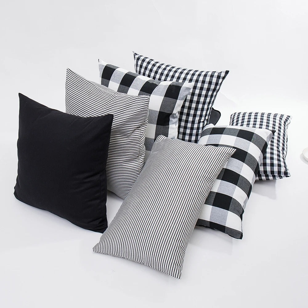 MarbreLuxe - Modern Striped Cushion Cover
