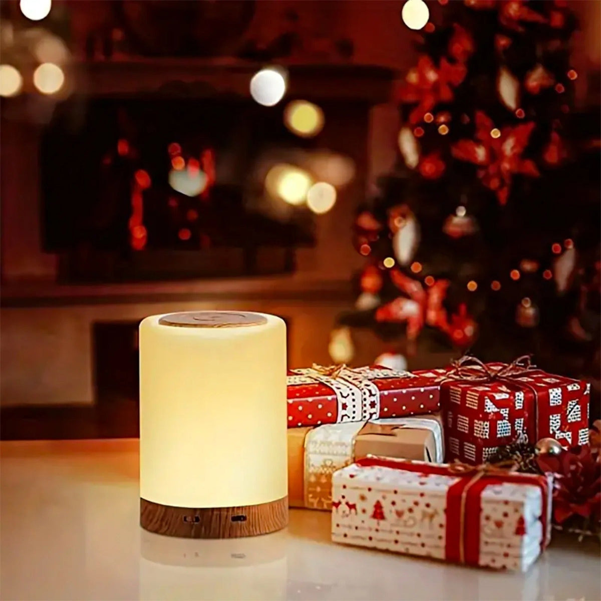 Smart LED Night Light for Kids - Rechargeable USB and Portable