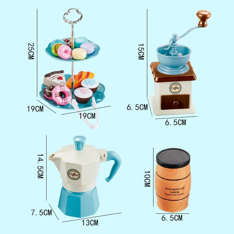 Café Set - Cuisine d'Imitation pour Enfants
