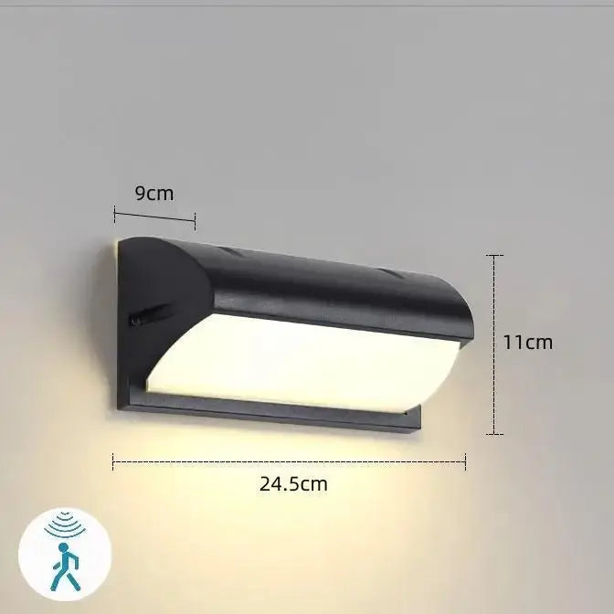 Linea - Outdoor Waterproof LED Wall Light with Motion Sensor