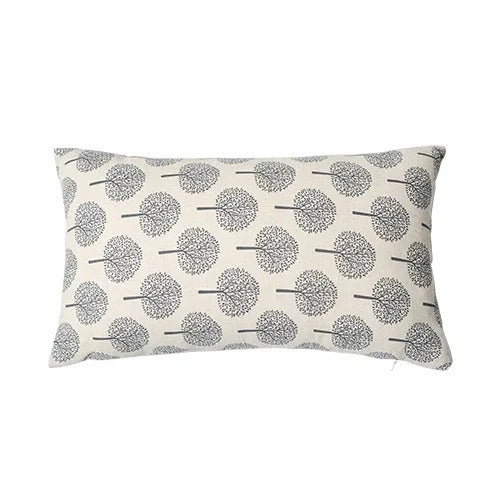Warelin - Luxurious Linen Cushion Cover with Refined Textile Print