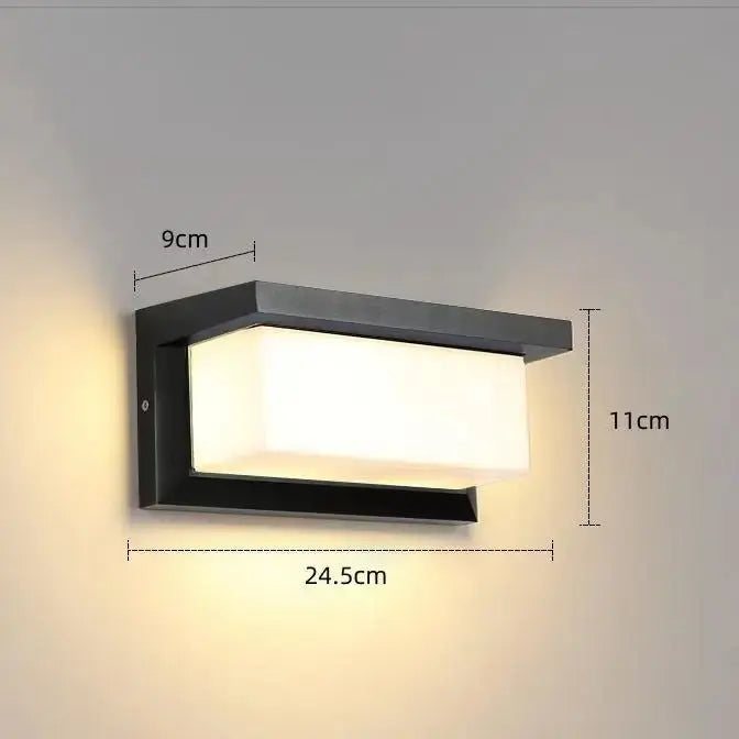 Linea - Outdoor Waterproof LED Wall Light with Motion Sensor