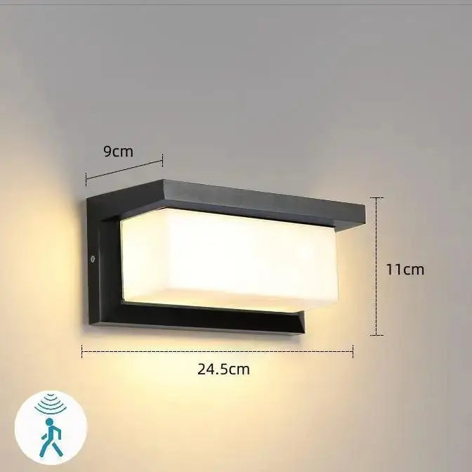 Linea - Outdoor Waterproof LED Wall Light with Motion Sensor