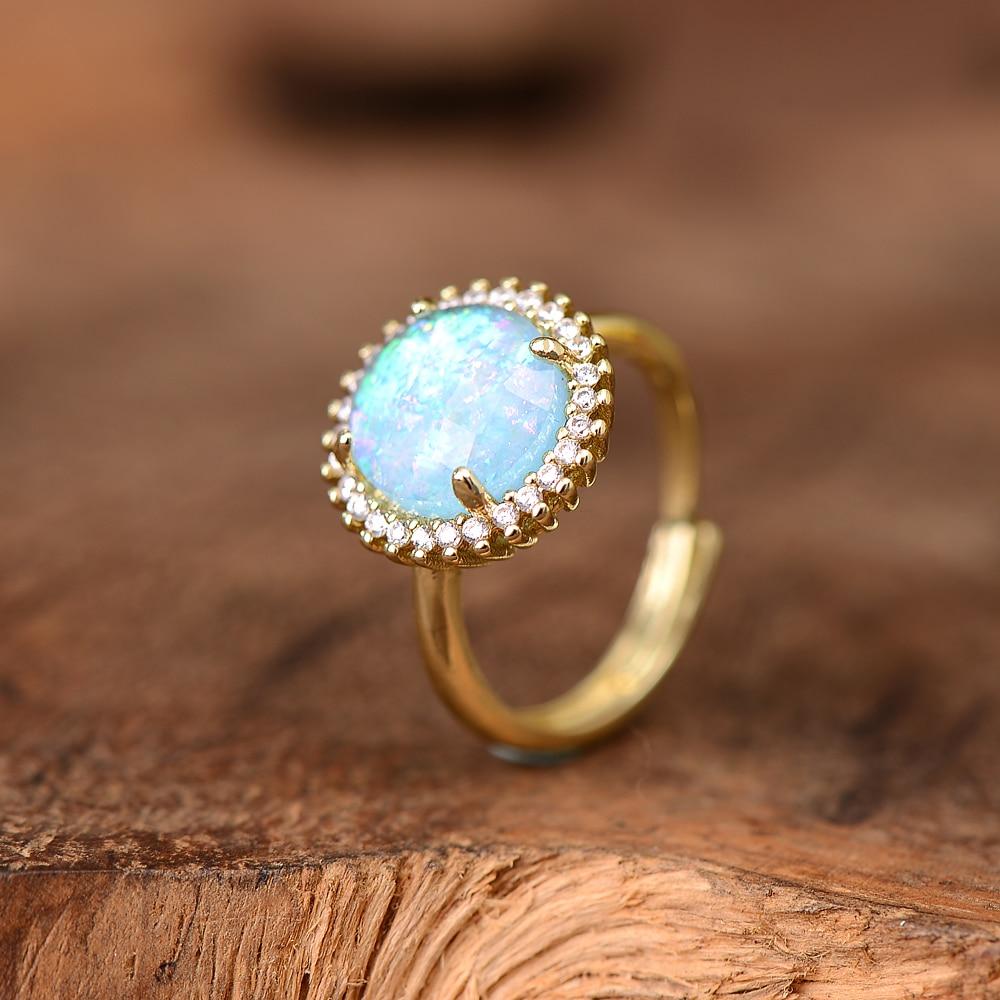 Elowen Glow - Rose Quartz Cocktail Ring