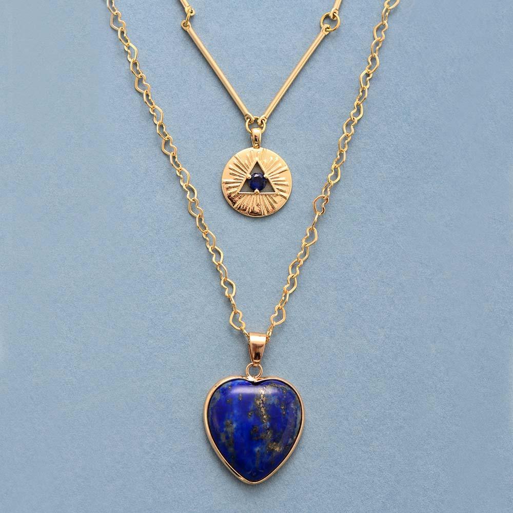 Althea - Natural Lapis Lazuli Necklace