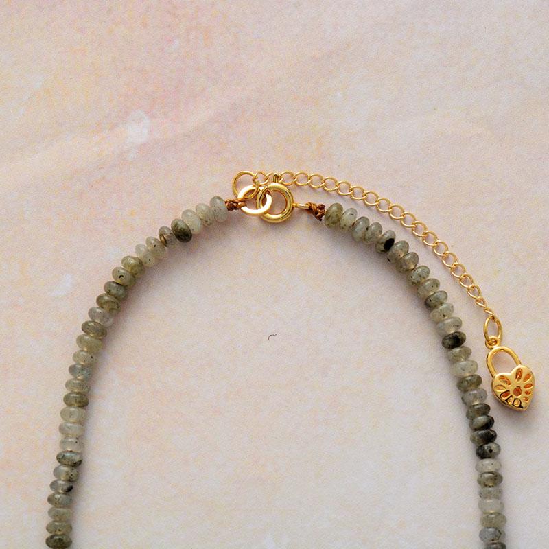 Nova Heart - Heart Pendant Beaded Necklace