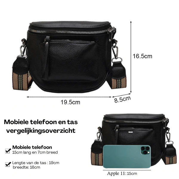 ClassicElegance Crossbody Bag - Design Intemporel