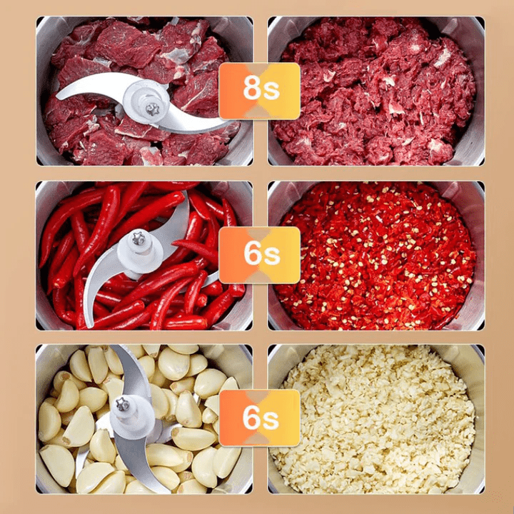 PowerGrind - Hachoir de Cuisine Électrique pour des Repas Parfaits