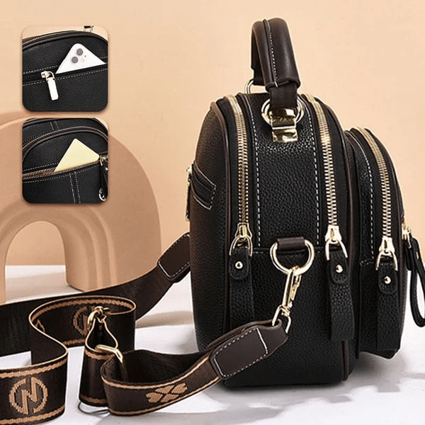 TimelessCharm - Crossbody Cuir Intemporel Quotidien