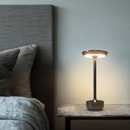 Ambiancelight - Rechargeable Wireless Metal Table Lamp