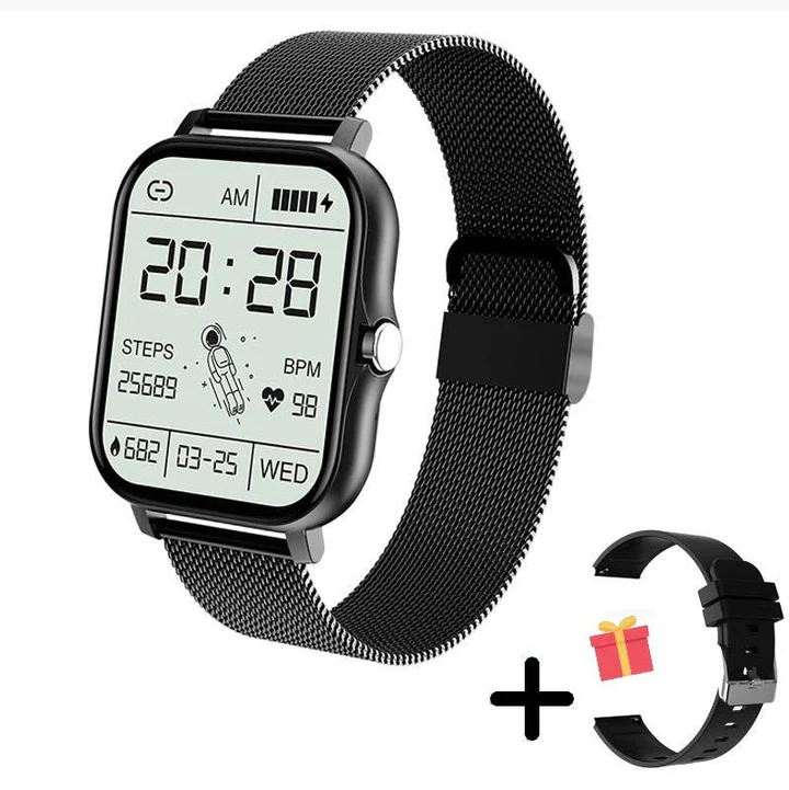 HealthWatch - Smartwatch Santé Luxe Multifonctionnelle