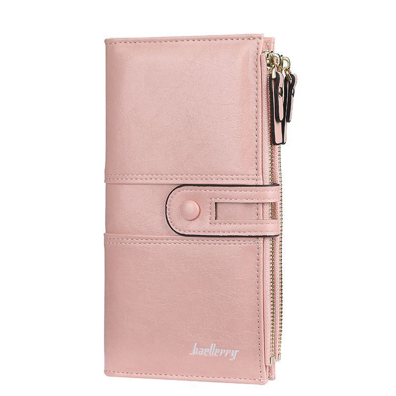 ClassicWallet - Portefeuille Double Fermeture Zip