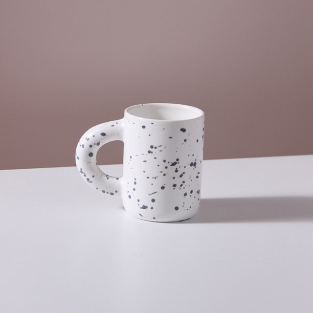 Athenea Cup - Luxury Porcelain Cup with Geometric Pattern