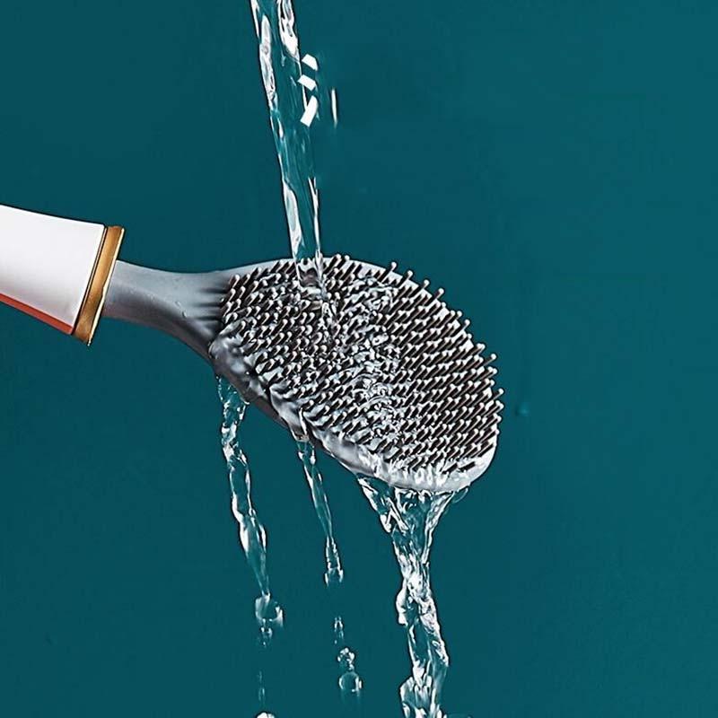 SumiClean - Brosse WC en silicone au design épuré