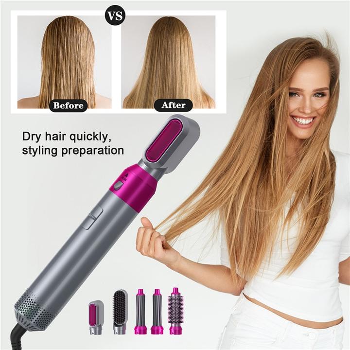 Premium Air Multistyler - 5-in-1 Hair Styler for Drying, Curling and Straightening