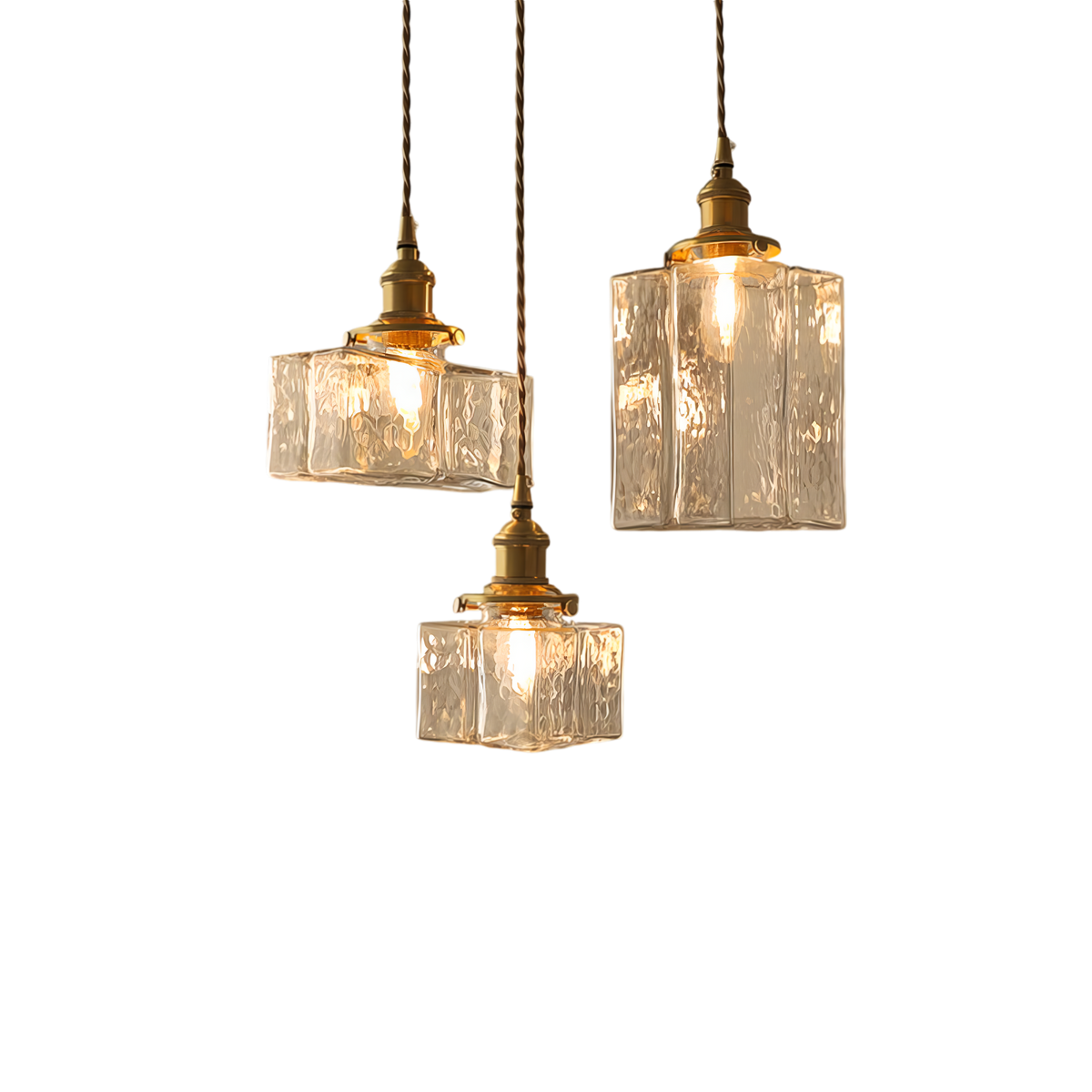 Lumière Light - Elegant Pendant Light with Gold Cable