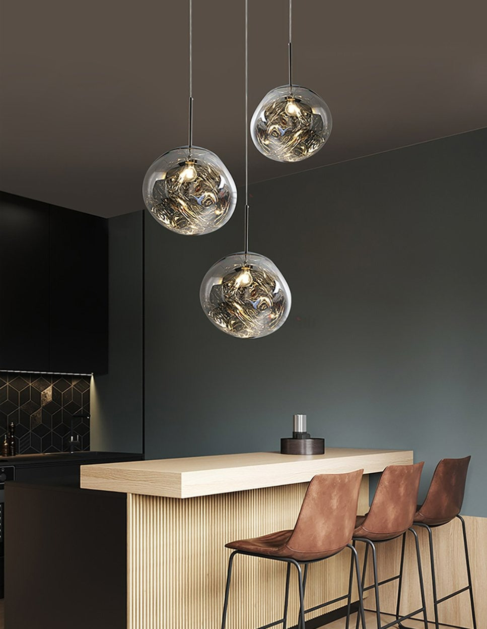 Chroma Glow - Colorful Pendant Light with Elegant Design