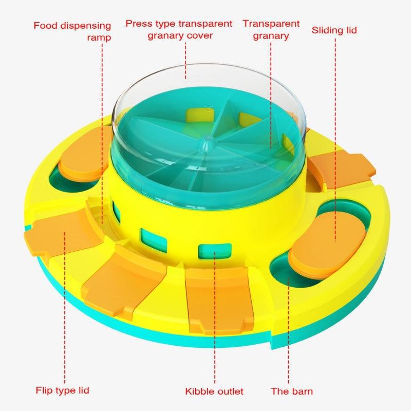 PlayFeed - Interactive Treat Dispenser Toy for Dogs