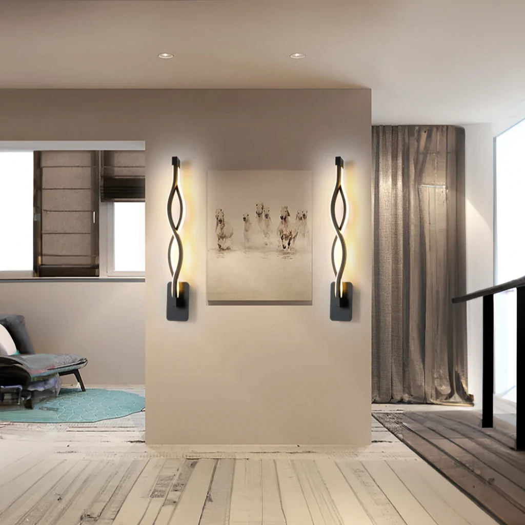 ÉclatHarmonieux - Elegant Wall Sconce for a Calming Ambiance
