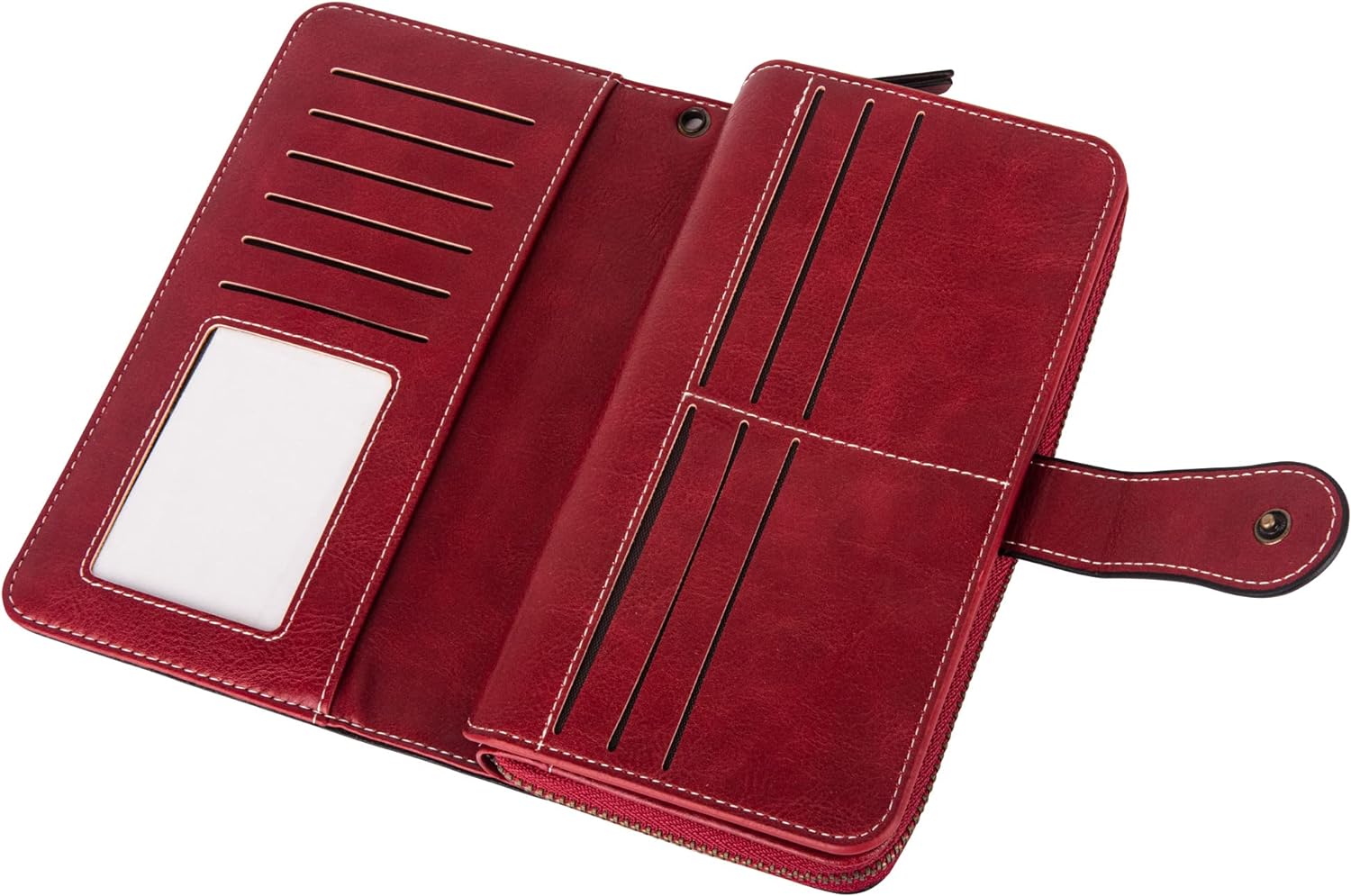 LeatherMax - Portefeuille Cuir avec Bracelet Poignet