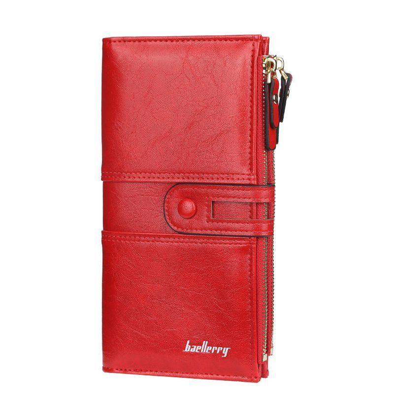 ClassicWallet - Portefeuille Double Fermeture Zip