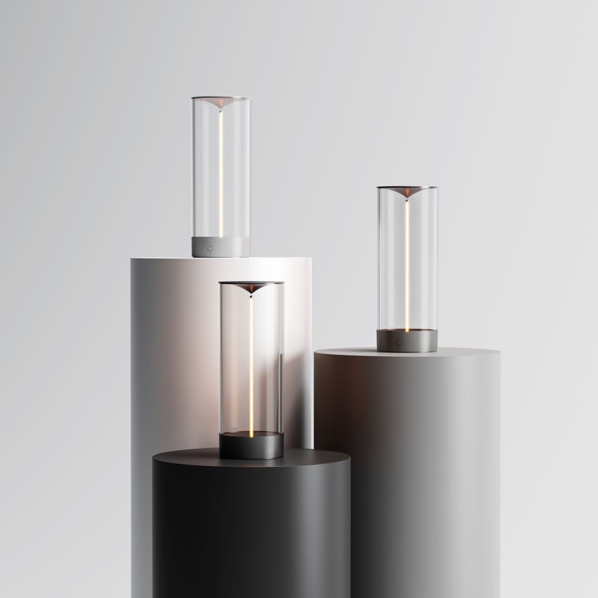 Curvatta - Elegant Dimmable Cordless Table Lamp