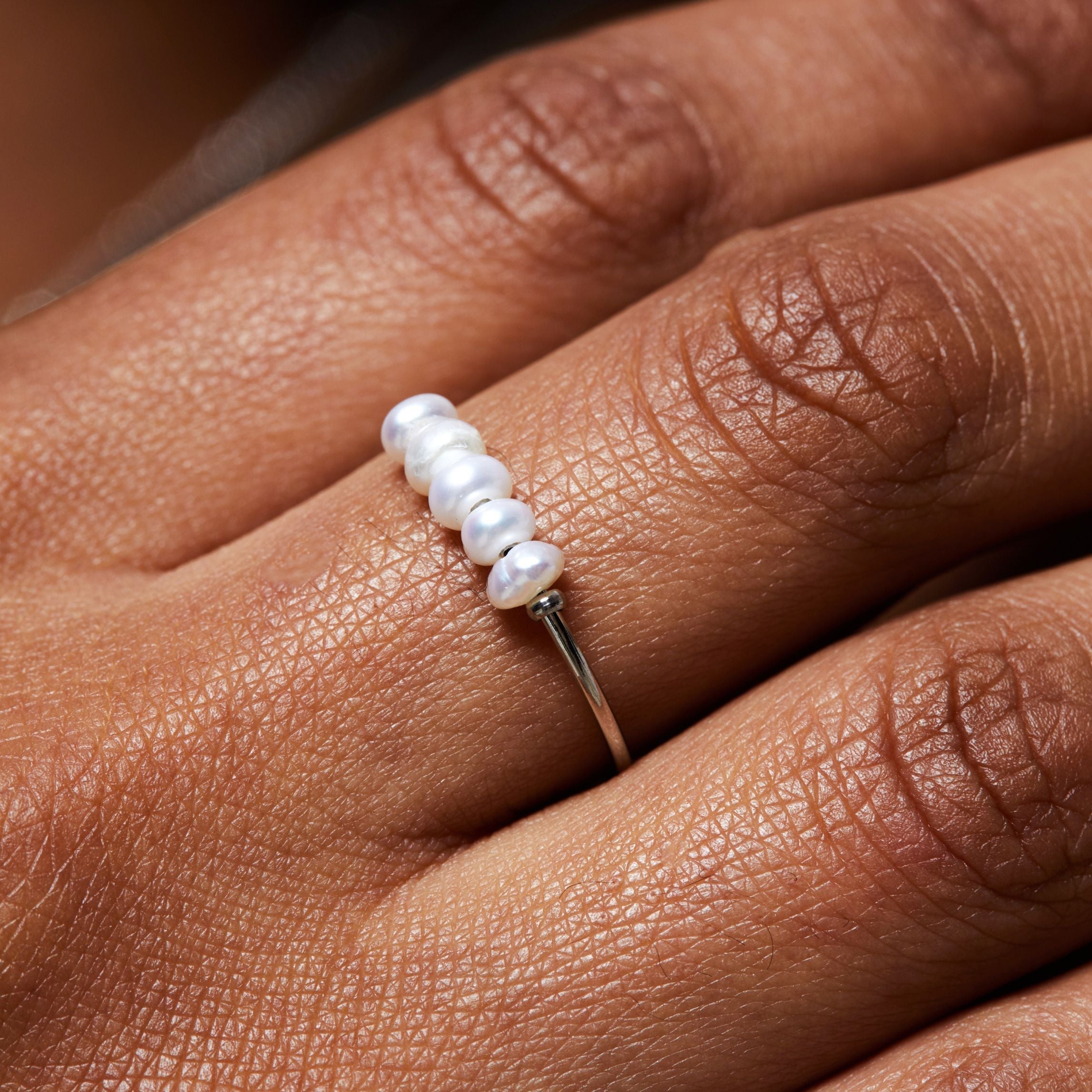 Isolde - Bague mini perles chic
