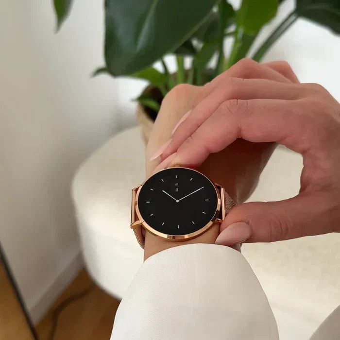 SlimGrace Elite - Smartwatch AMOLED Ultra-Slim Femme
