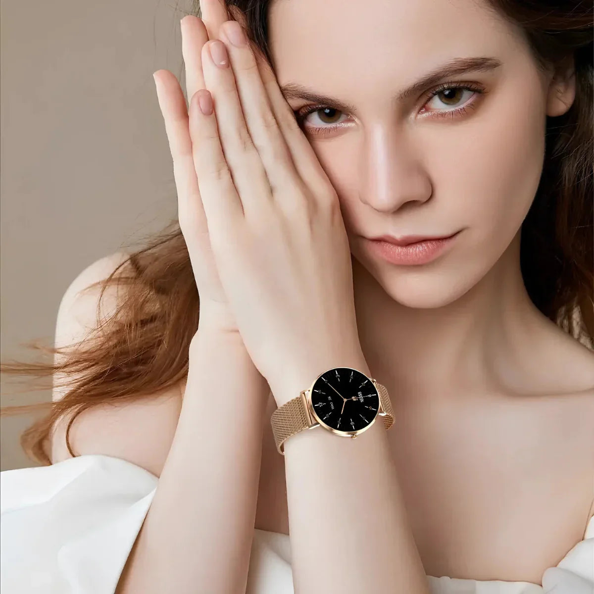 StyleFit Luxe - Accessoire Mode Smartwatch Ultra-Slim