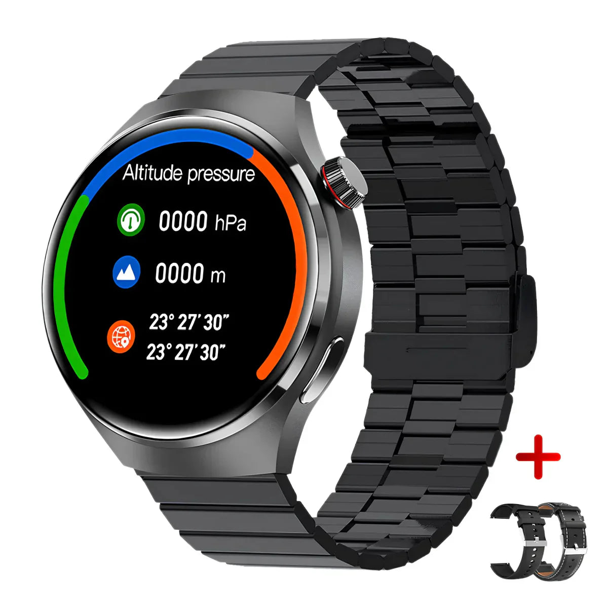 EliteXplorer Watch - Smartwatch Luxe Fonctions Avancées