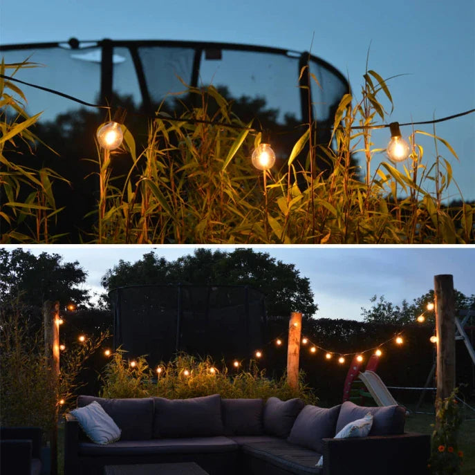 Guirlande Lumineuse Solaire LED Deluxe - Éclairage d'Ambiance Sans Fil pour Jardin