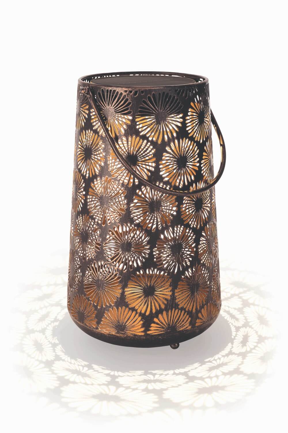 Antic Daisy - Vintage Solar Lantern for Enchanting Garden Lighting