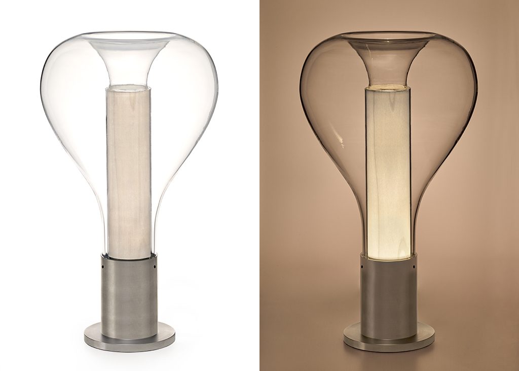 LavaGlow Lamp - Artistic LED Glass Table Lamp