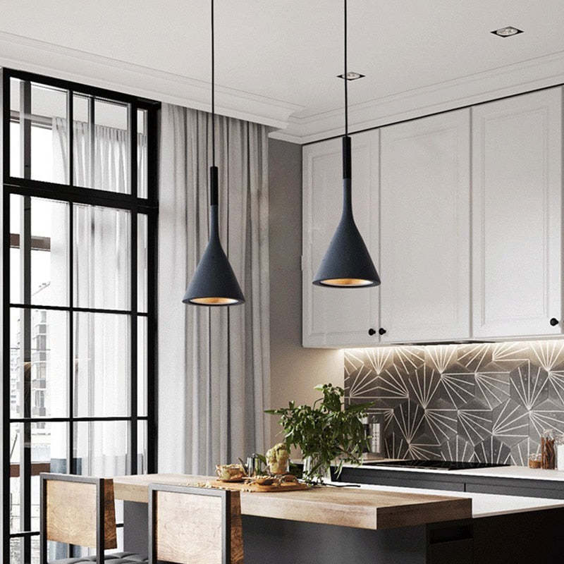 Celestial - Modern Triangular Pendant Light