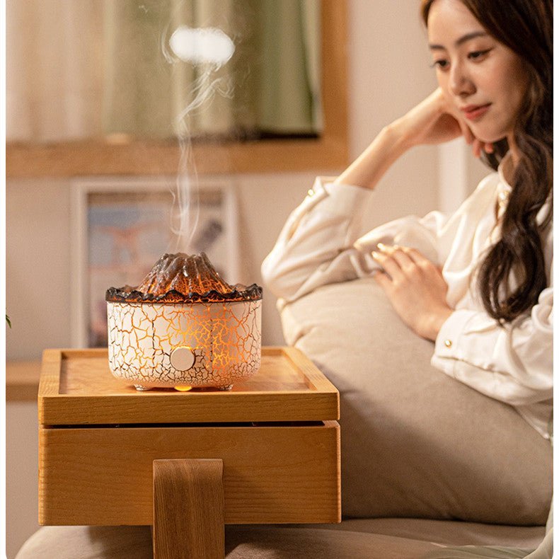 EruptionMist - Humidificateur Volcanique Design Stylé
