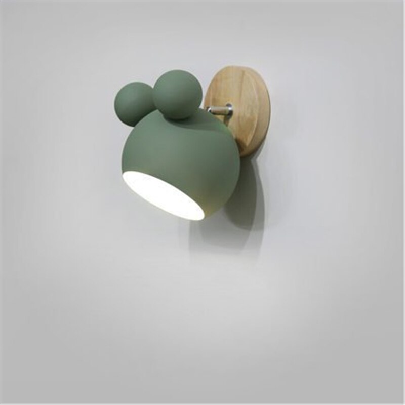 ScandiGlow - Scandinavian LED Wall Lamp for Kids' Bedroom