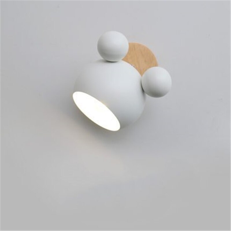 LumiNordic Light - Scandinavian LED Wall Sconce for Kids' Rooms