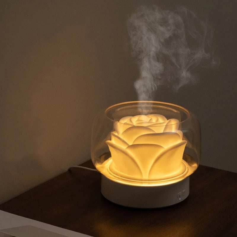 ÉclatScent - Elegant Perfume Diffuser with LED Lighting