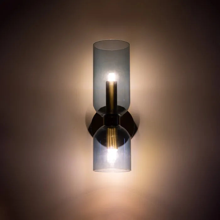 DuoGlow - Modern Glass Wall Sconce for Contemporary Interiors