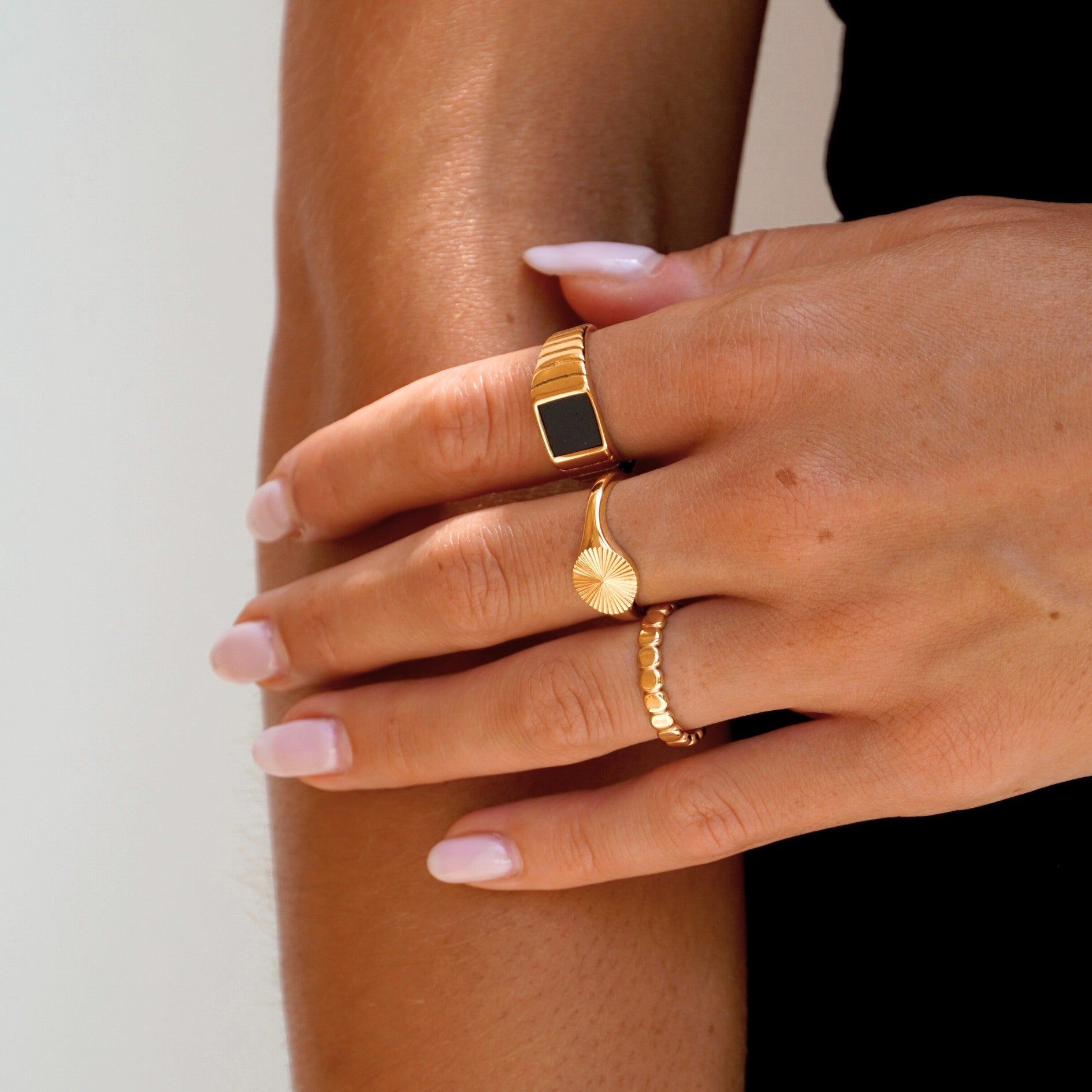 Elina - Bague perles élégante