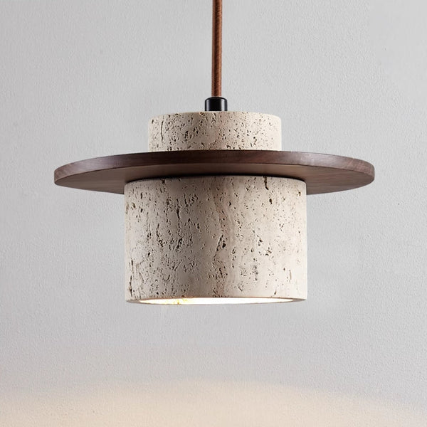 EarthLuxe Chandelier - Luxury Travertine Design Light