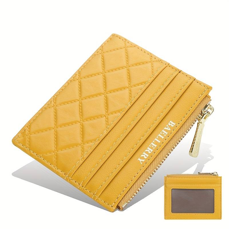 CardMate - Porte-Cartes Matelassé Élégant