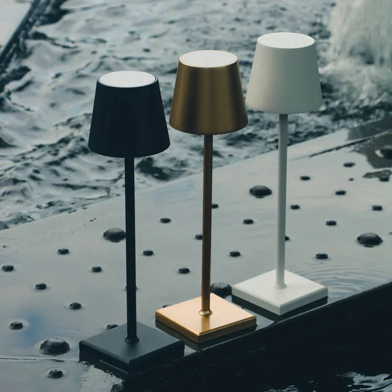 Zambrio - Elegant Rechargeable Wireless Table Lamp