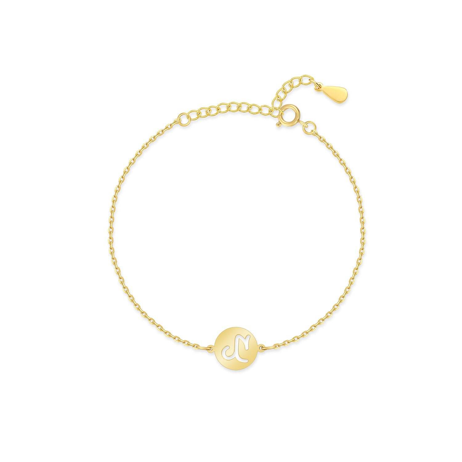 Lyra - Elegant Personalised Silver Zodiac Bracelet