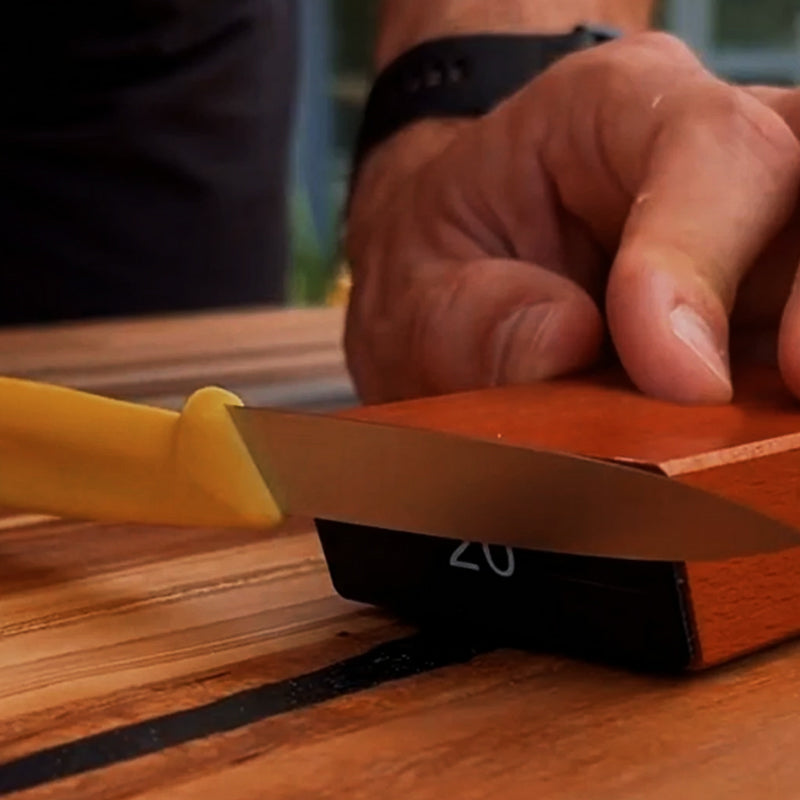 QuickSharp Sharpener - Diamond Knife Sharpener for Kitchen and Outdoor Use